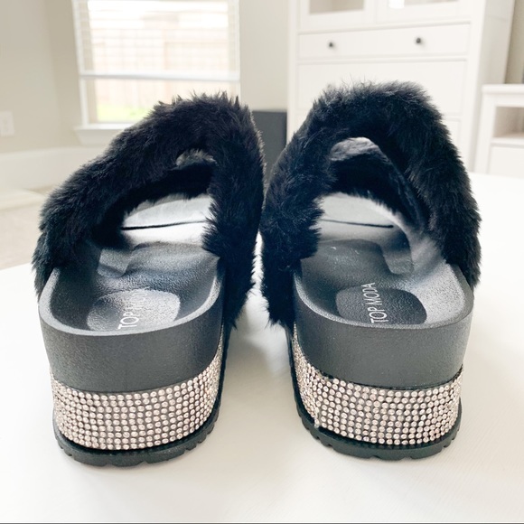 Top Moda Black Sandal Kristen-11 - Picture 5 of 8